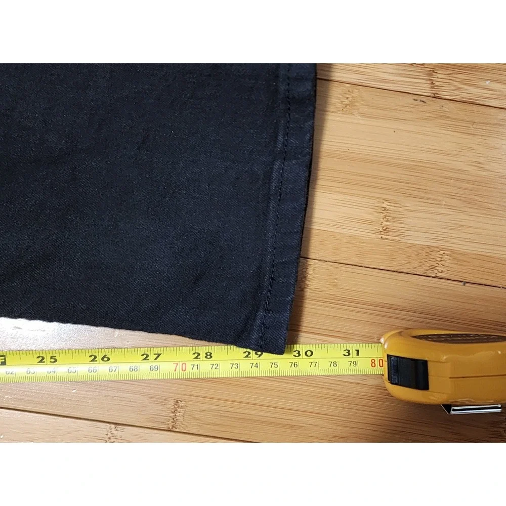 Levi's Jeans Men's Size 36x32 Black 514 Straight Fit Stretch Denim Western Rodeo